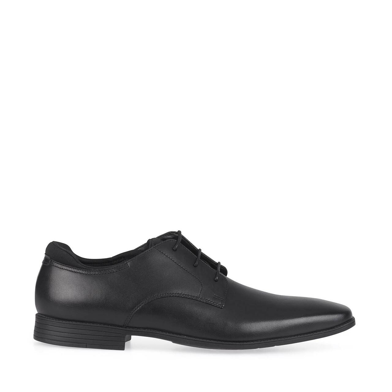 Start-Rite Academy, black leather boys lace-up school shoes 3511_7
